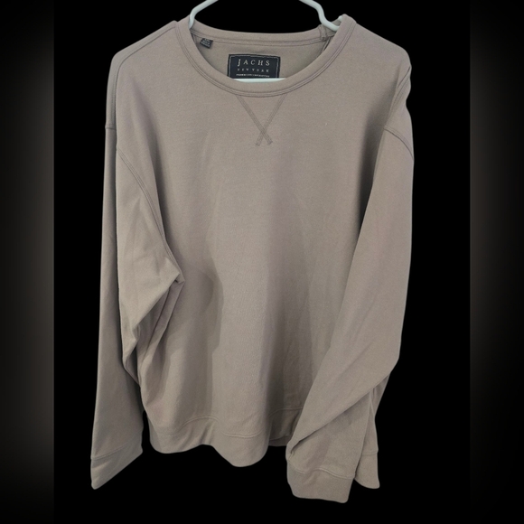 Jachs Men's Beige Crewneck Sweatshirt, Size XXL - Picture 1 of 5